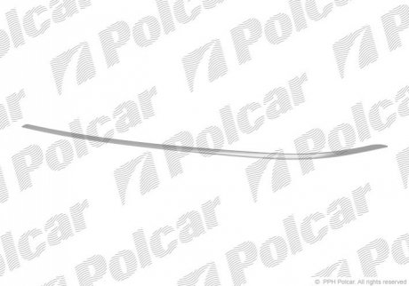 Молдинг бампера Polcar 501807-6