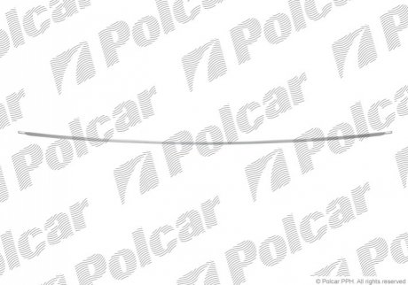 Молдинг бампера середн Polcar 50189610 (фото 1)