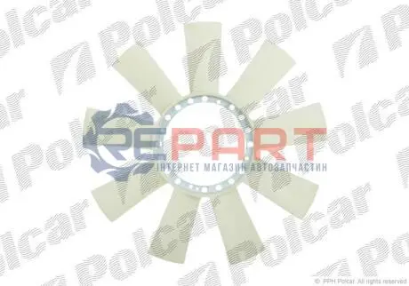 Крильчатка вентилятора Polcar 506123F2