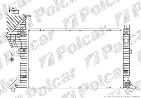 Радиатор охлаждения Polcar 5062083 (фото 1)