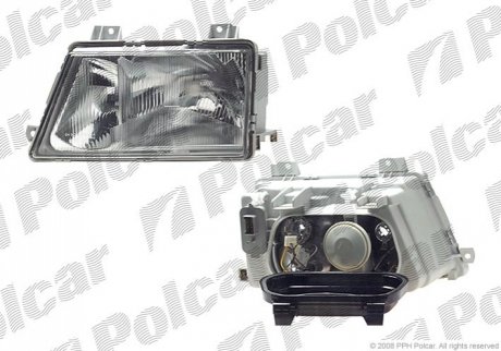 Фара основная - (A9018200261) Polcar 5062100E