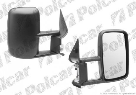 Дзеркало зовнішнє правий Polcar 506252M (фото 1)