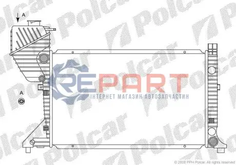 Радиаторы охлаждения Polcar 506308-1 Купить в Украине