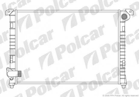 Радиаторы охлаждения Polcar 510108-1