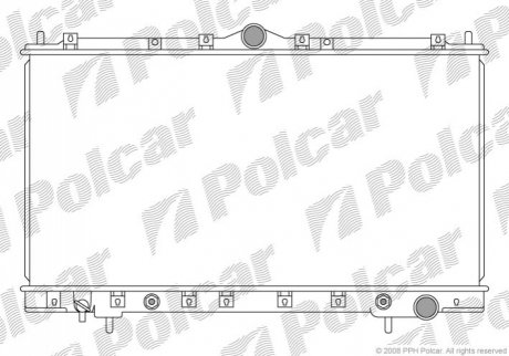 Радиаторы охлаждения Polcar 520908-2