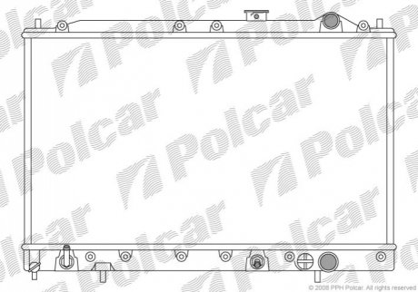 Радиаторы охлаждения Polcar 521608-3