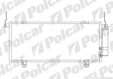 Радіатори кондиціонера Polcar 5246K8C1