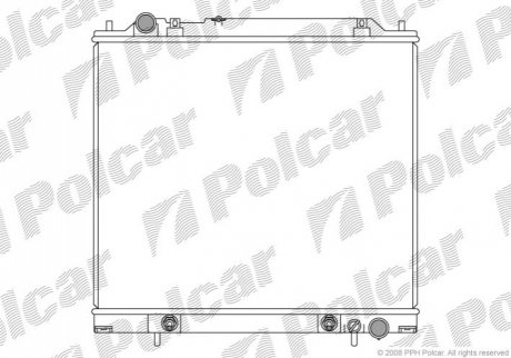 Радіатор охолодження Polcar 525008-2 (фото 1)