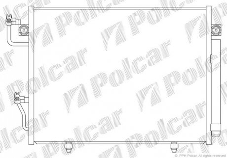 Радиаторы кондиционера Polcar 5274K81K