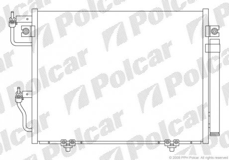 Радиаторы кондиционера Polcar 5274K8C1