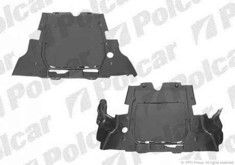 Защита под двигатель Polcar 550834-6 (фото 1)