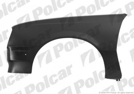 Крыло переднее Polcar 551301