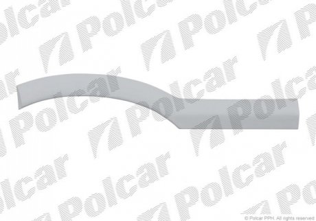 Накладка крыла Polcar 556081-7