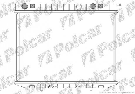 Радиаторы охлаждения Polcar 558008-5