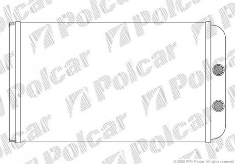 Радіатор обігріву Polcar 5702N82