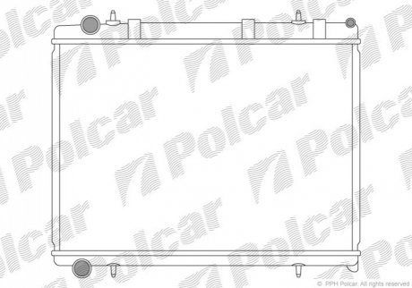 Радиаторы охлаждения Polcar 571108-1