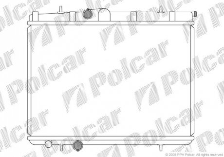 Радіатори охолодження Polcar 572308-5