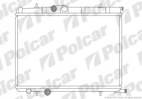 Радіатори охолодження Polcar 572308-7 (фото 1)