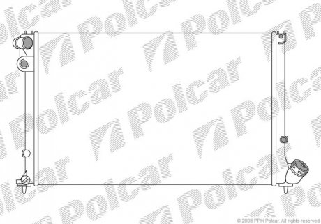 Радиаторы охлаждения Polcar 574608-5