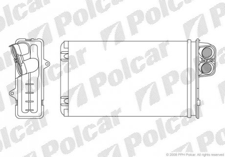 Радіатори обігріву Polcar 5746N8-1 (фото 1)