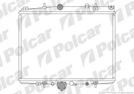 Радиаторы охлаждения Polcar 576608-1