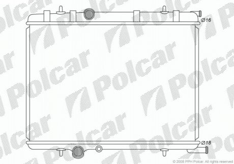 Радиаторы охлаждения Polcar 579008-2