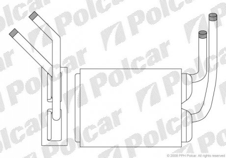 Радиаторы обогрева Polcar 6003N8-1