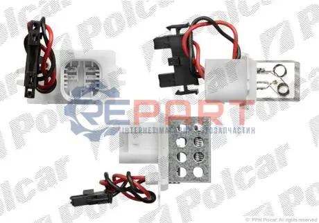 Регулятор вентилятора кабіни Polcar 6006KST2X Купити в Україні