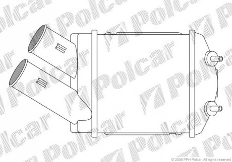 Радиаторы воздуха (Интеркулеры) Polcar 6007J8-1