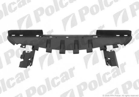 Защита бампера нижняя Polcar 601234-5
