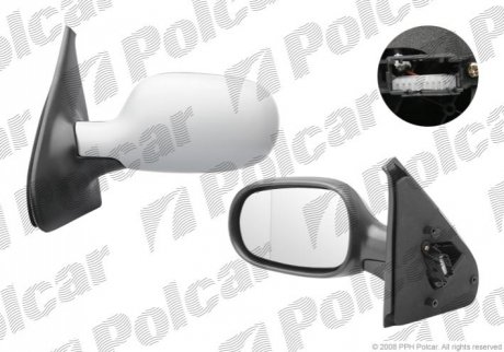 Зеркало внешнее Polcar 6016515E (фото 1)
