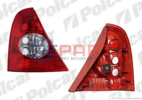 Ліхтар задній Polcar 601687E