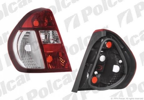 Фонарь задний Polcar 6016882E