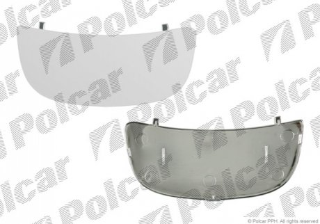 Вклад зеркала внешнего Polcar 6026557M (фото 1)