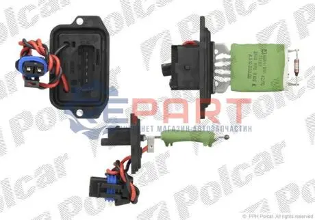 Регулятор вентилятора кабіни Polcar 6026KST3X Купити в Україні