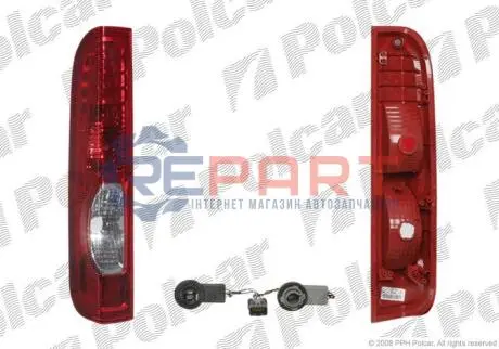 Фото Ліхтар задній Polcar (602787E) зображення 1