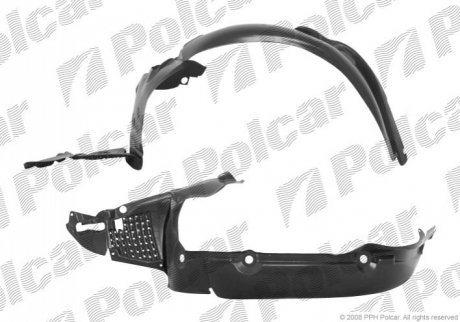 Подкрылок Polcar 6037FP-1