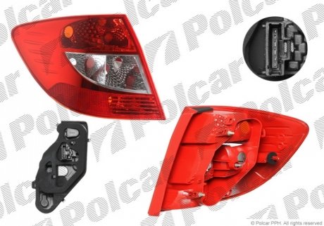 Фонарь задний Polcar 605987U