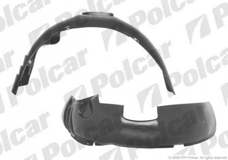 Подкрылок Polcar 6713FP-2