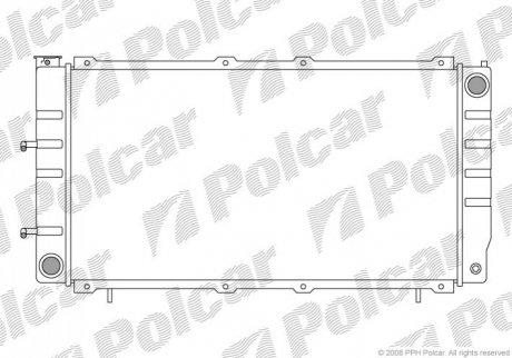 Радиаторы охлаждения Polcar 7205082