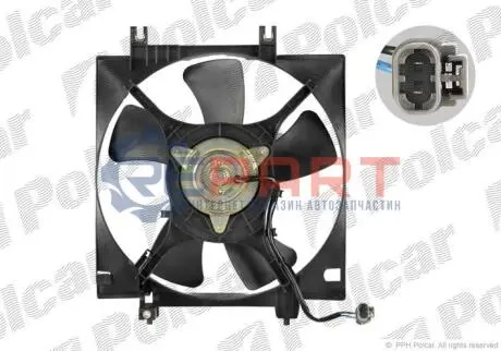 Вентилятор радіатора Polcar 720823W2 Купити в Україні