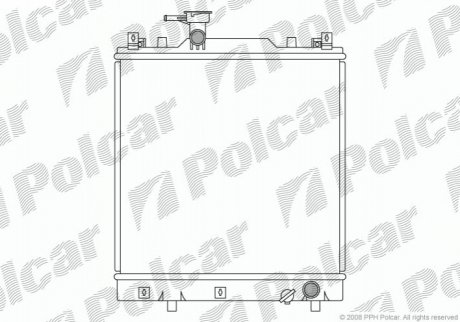 Радіатори охолодження Polcar 740708-1