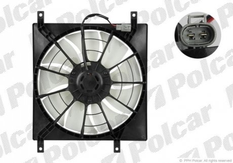 Вентиляторы с корпусом/кронштейном Polcar 743523W2
