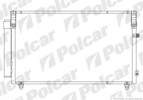 Радиаторы кондиционера Polcar 8021K8C1