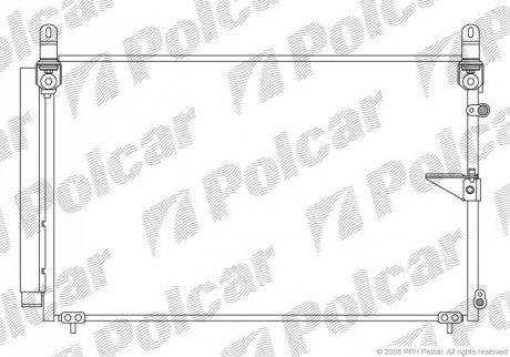 Радиаторы кондиционера Polcar 8042K8C1