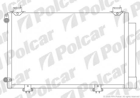Радиаторы кондиционера Polcar 8103K8C1S