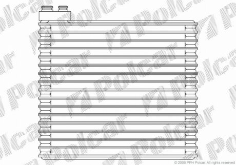 Испаритель кондиционера Polcar 8103P8-1