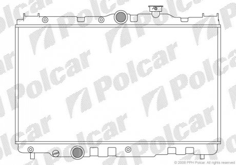 Радиаторы охлаждения Polcar 810908-1 (фото 1)