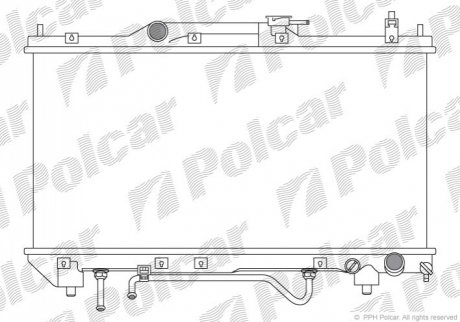 Радиаторы охлаждения Polcar 812308-4