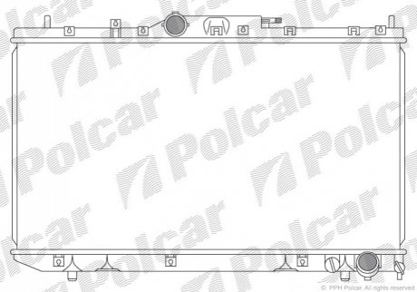 Радіатори охолодження Polcar 812408-4 (фото 1)